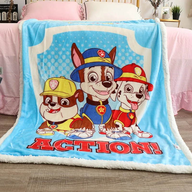 100x140 disney минни Двухслойное утолщенное детское одеяло с рисунком Микки, дышащее одеяло для мальчиков и девочек, детское одеяло с рисунком - Цвет: 3