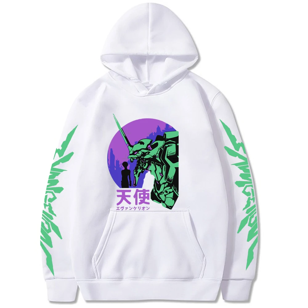 

Funny Japanese anime Evangelion Unisex Hoodie Manga Streetwear