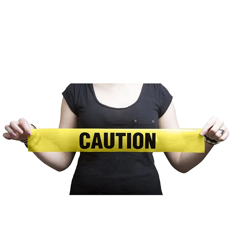 Будьте осторожны с вечерние ленты 2 4 см в ширину X25M Длина чтобы вы были заметны