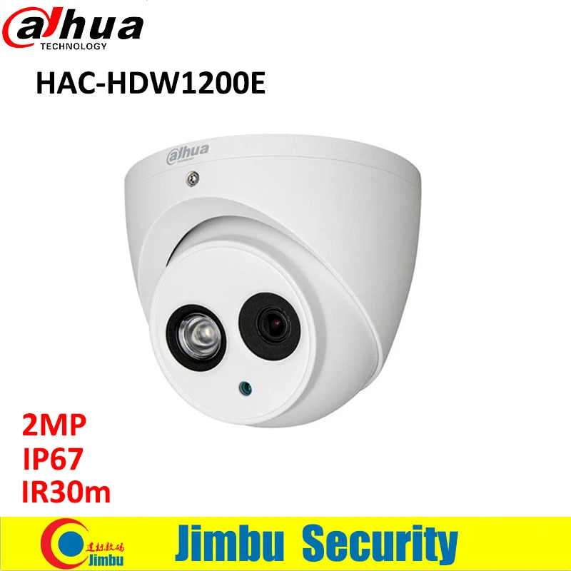 Сетевой видеорегистратор DAHUA HDCVI 2MP купол Камера CMOS 1080P ИК 20 м IP67 HAC HDW1200E