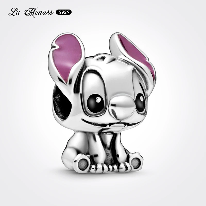 

Cute Little Rabbit Bead Fit Original Brand Charm Bracelet Genuine Silver Plating Women Jewelry DIY Making Holiday Gift