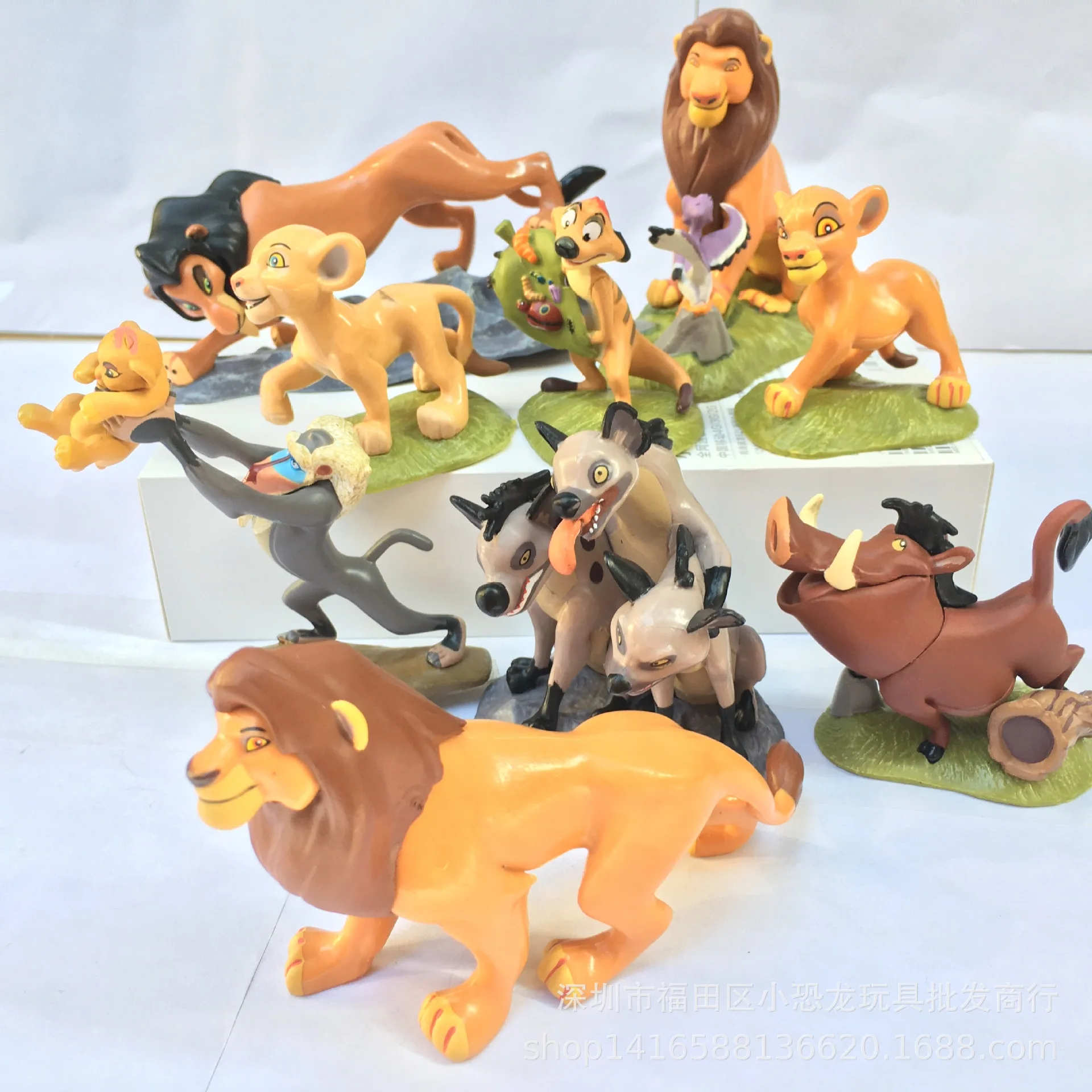 9 шт./компл. фигурки Simba Mufasa Nala hyкаты Timon Pumbaa Sarabi Sarafina шрам ПВХ экшн куклы