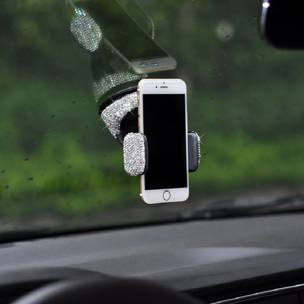 3in1 роскошный автомобиль GPS стенд ветрового стекла автомобильный держатель с