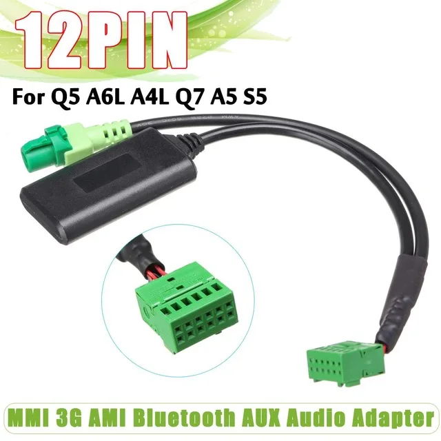 Новинка беспроводной m3g Mi Ami 12 контактный Bluetooth Aux кабель адаптер аудиовход для Audi