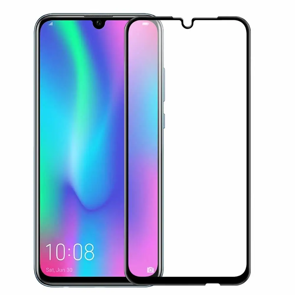 Закаленное стекло 5D 9H с полным покрытием для Huawei Honor 10 lite защитная пленка защитой