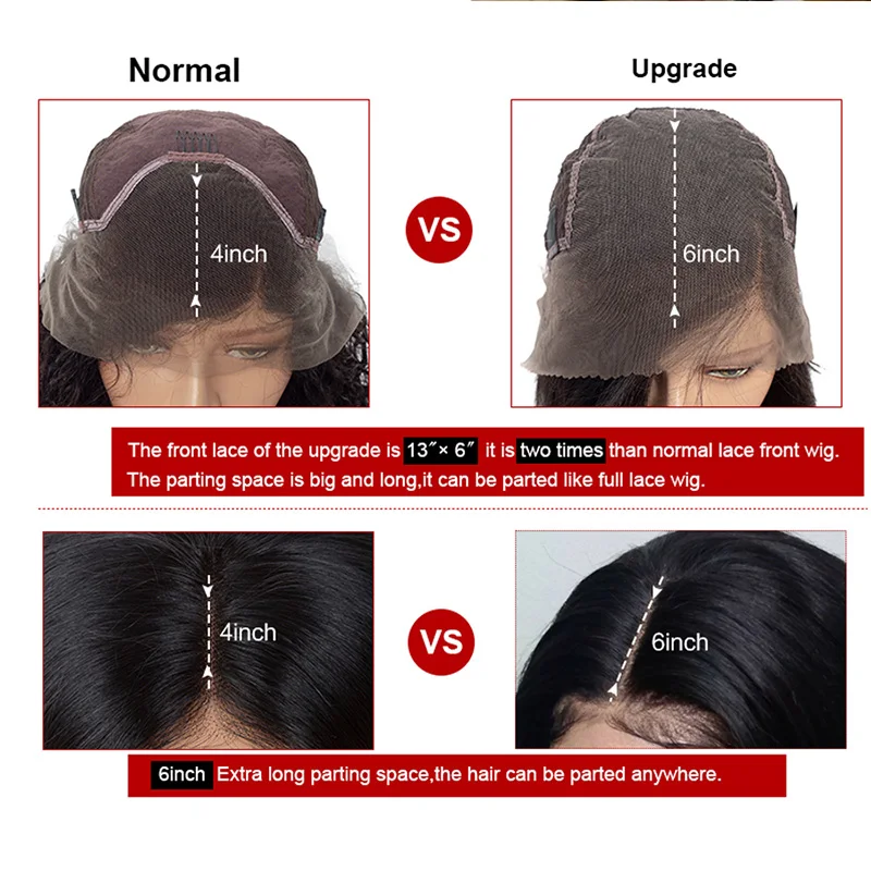 13x6 короткий парик с крупными волнами кружева фронта человеческих волос парики
