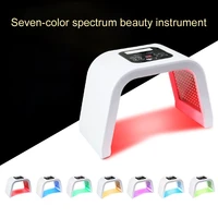 led 7 color spectrometer photon skin rejuvenation and acne removal device facial lifting whitening and rejuvenating instrument
