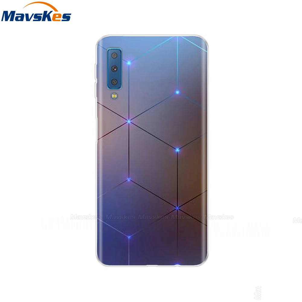 36 Силиконовый чехол для samsung Galaxy A7 чехол A750 A750F чехол 6,0 'TPU чехол для телефона samsung A 7 750 750F Fundas Coque - Цвет: 36