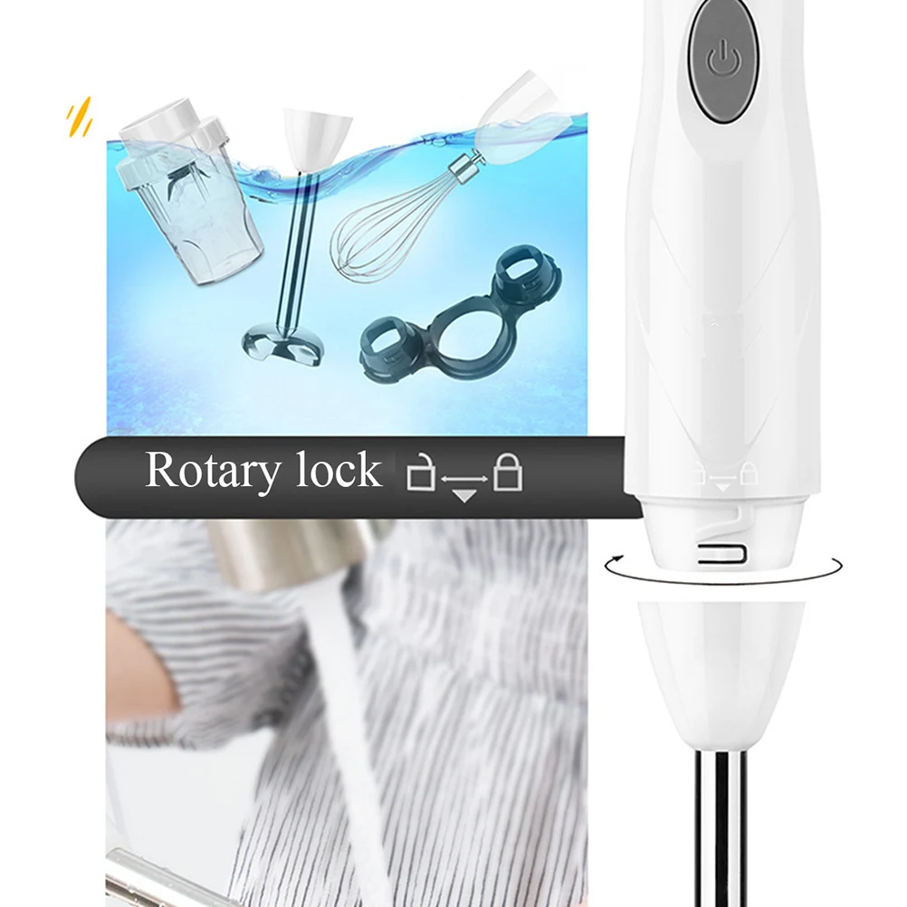 

4-in-1 Hand Blender Electric Kitchen Food Processor Mixer Juicer Cooking Machine