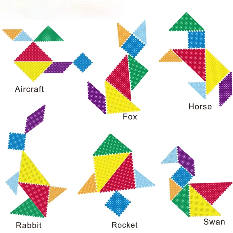 

JINLETONG Fuse Beads 5mm DIY Jigsaw Puzzle Hama Beads 3d Puzzle Educational Toys Iron Beads Handmade Beads Diy Toy