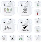 Прозрачный чехол для наушников Apple AirPods 3, силиконовый защитный чехол для Air Pods 3, 2, 1, аксессуары, прозрачная зарядная коробка