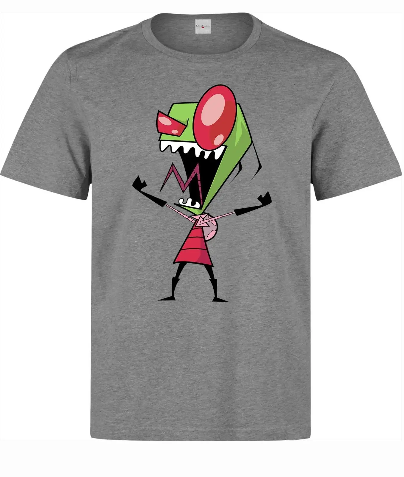 Invader Zim внеземная художественная работа Мужская (женская в наличии) серая