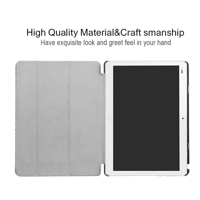 Ультратонкий чехол для планшета Huawei MediaPad M3 Lite 10 Обложка 1 дюйма BAH-W09 BAH-AL00 BAH-L09 с