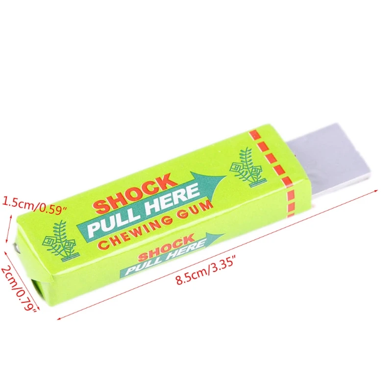 

3Pcs Electric Shocking Gum Toy Shock Joke Gadget Prank Funny Trick Gag Gift
