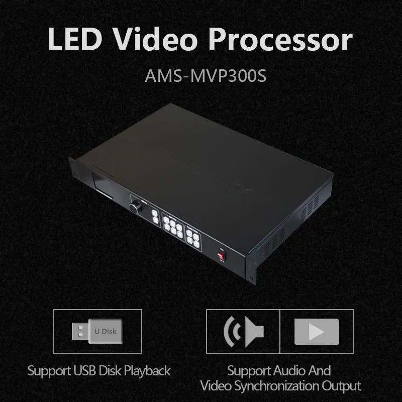 AMS MVP 300 S с sdi входом поддержка 2 шт. nova msd300 отправляющая карта как ks600 vp1000 для RGB