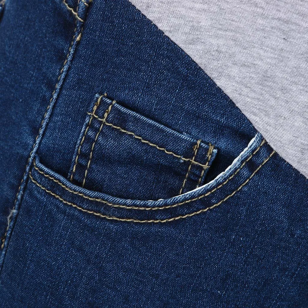 

Maternity nursing Trousers Jeans For Pregnant women's clothing support Belly pregnancy clothes Pants High Waist Skinny Pants