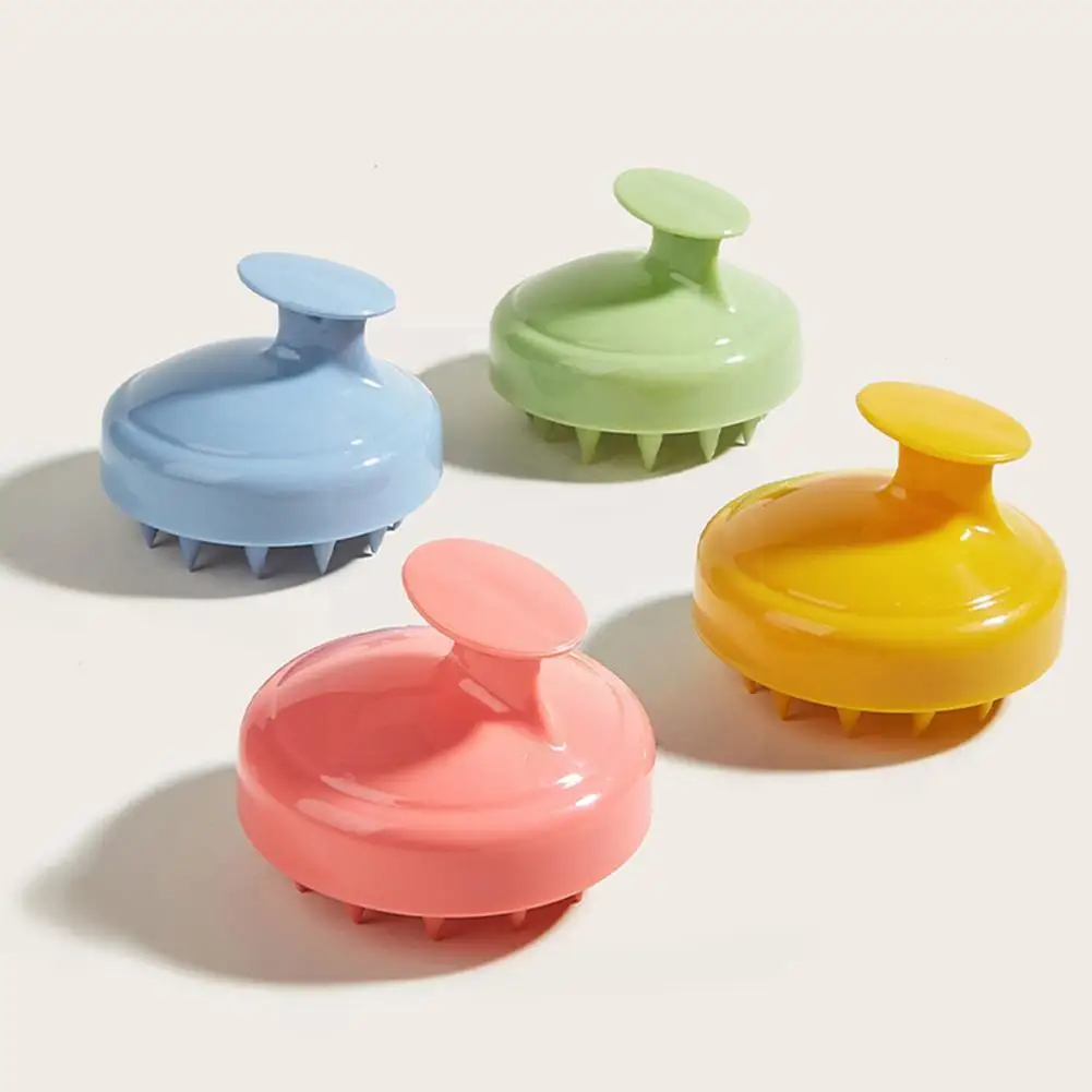 

Silicone Body Scalp Massage Brush Silicone Shampoo Comb Shower Hair Bath Brush Spa Hair Brush Washing Massage Brush Br L8u4