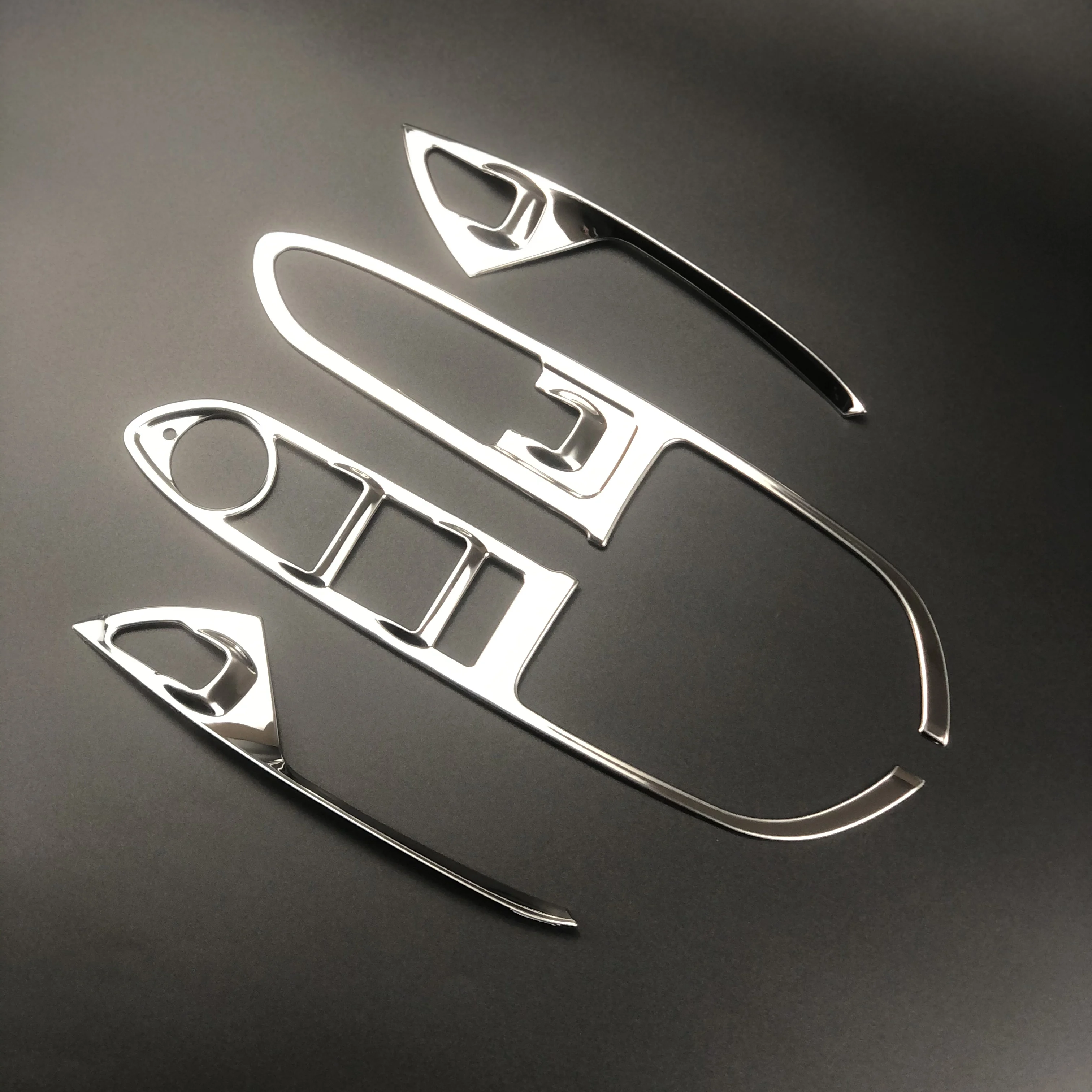 4 шт./компл. автомобильные аксессуары из нержавеющей стали декоративная наклейка