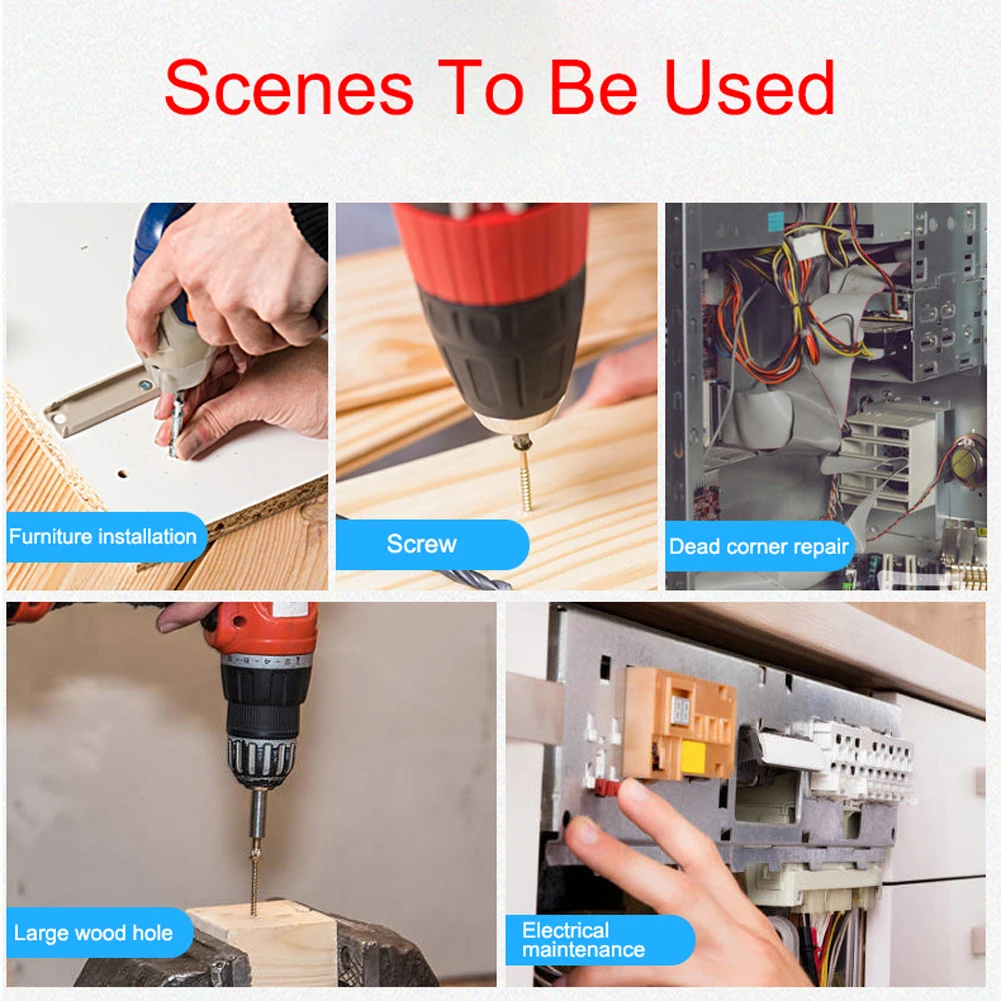 

2/11/47PC USB Cordless electric screwdriver Adjustable Cordless Screwdriver Drill Screwdriver Set for Industrial Manufacturing
