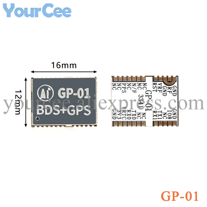 GP-01 GP-02 двухрежимный BDS GNSS синхронизирующий модуль Спутниковое позиционирование