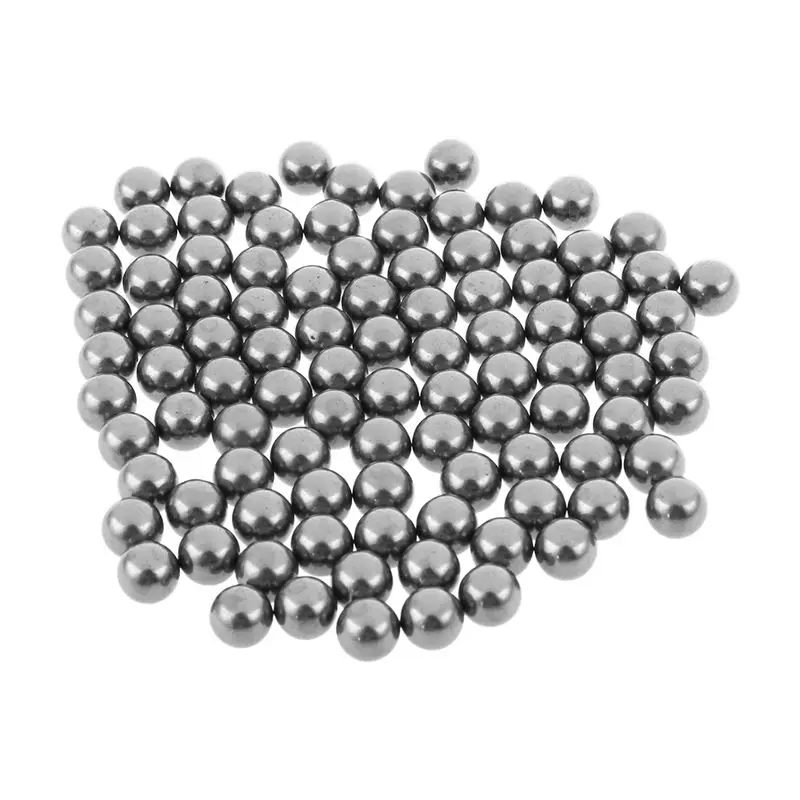

100 Pcs Bike Bicycle Wheel Bearing Steel Balls 7mm Diameter