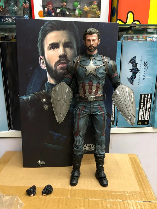 12 дюймов Новый Фильм Мстители Бесконечная война Капитан Америка фигурка