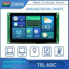 DWIN4.3 дюймовый 480*272 ЖК-модуль, коммерческая сенсорная панель, TFT,UART LCM,HMI интеллектуальный, монитор, умный дисплей, экономичный экран