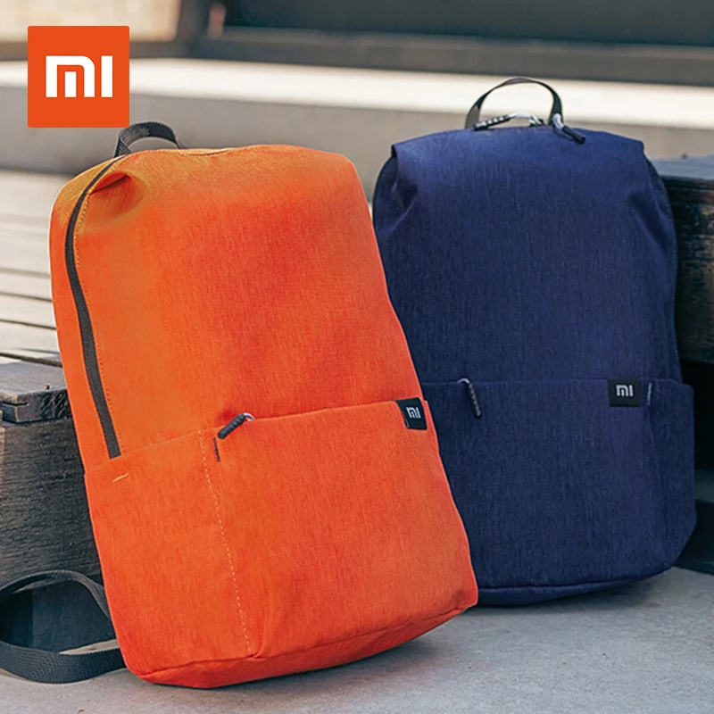 Оригинальные рюкзаки Xiaomi сумка 10 л модель 165g городской Повседневный Спортивный