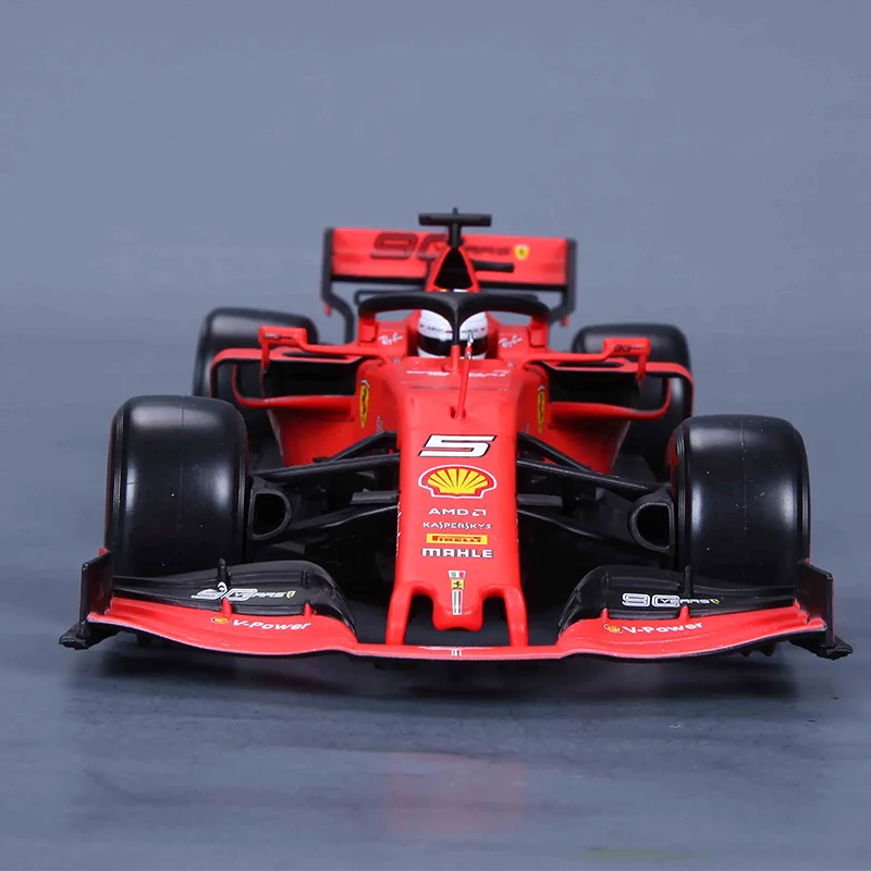 Burago 2020 Ferrari F1 Equation гоночный автомобиль Sf90 1:18 Модель автомобиля из сплава модель