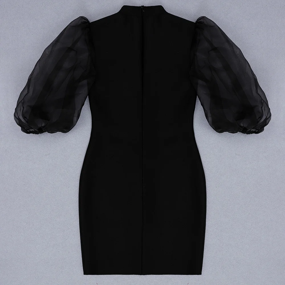 Летний стиль облегающее Бандажное платье 2020 сексуальное с коротким рукавом