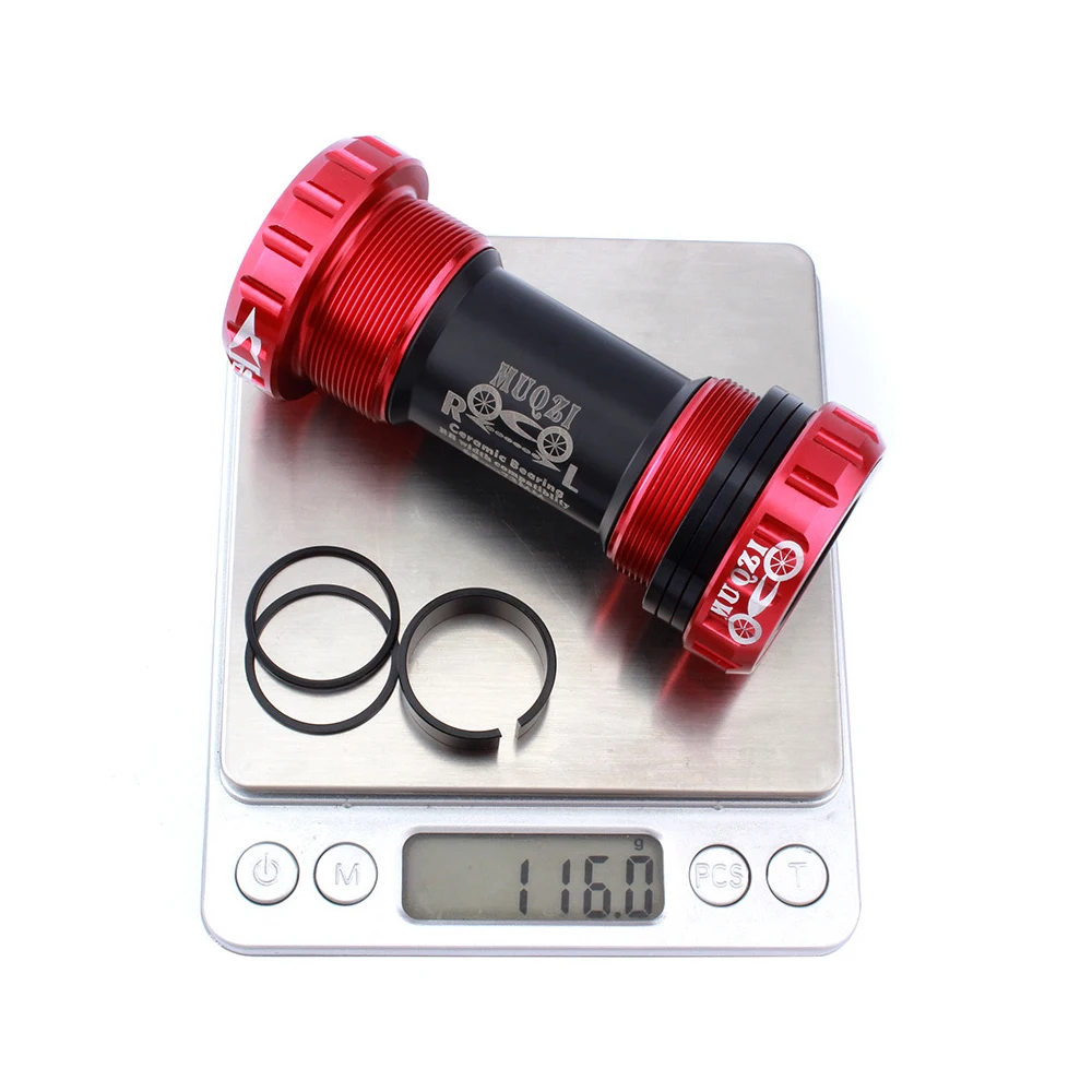 Ceramic Peilin Axis Bottom Bracket MTB Road Mountain Bike Bicycle Bottom Brackets 68/73 BB Screw/Thread Type Bottom Bracket