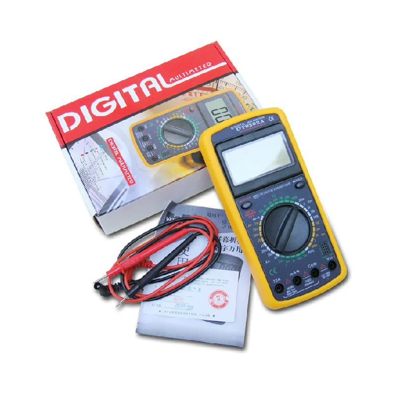 

AC/DC LCD Display Professional Electric Handheld Tester Meter Digital Multimeter Multimetro Ammeter Multitester