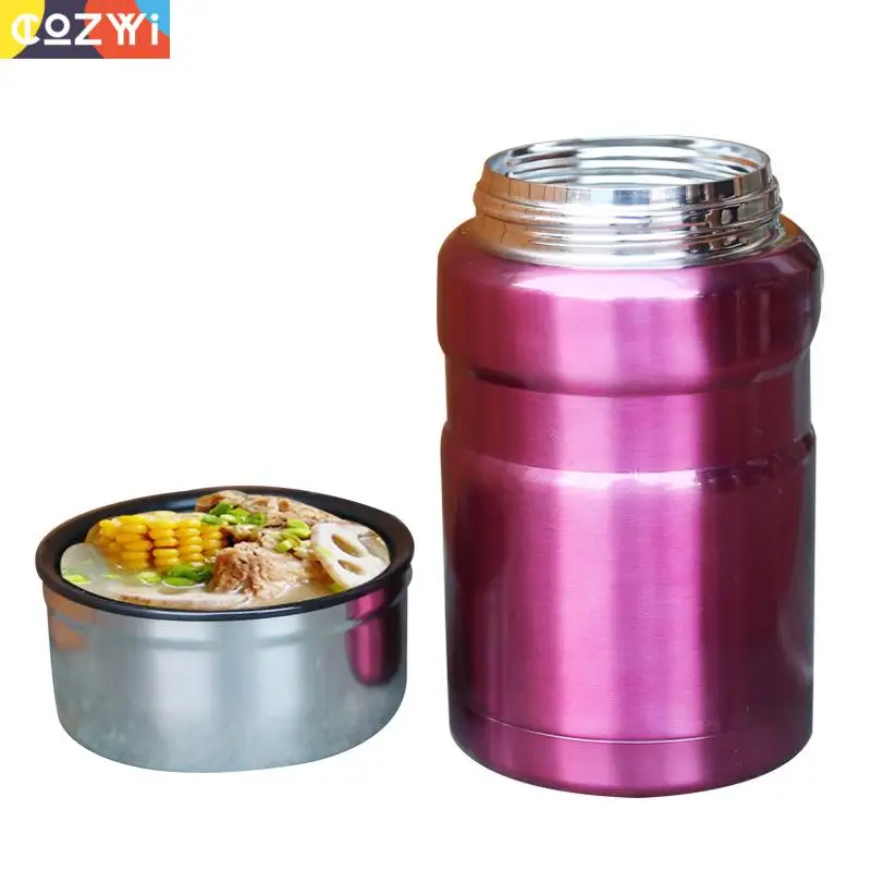 304 пищевой контейнер из нержавеющей стали Ланч-бокс вакуумная банка Герметичный