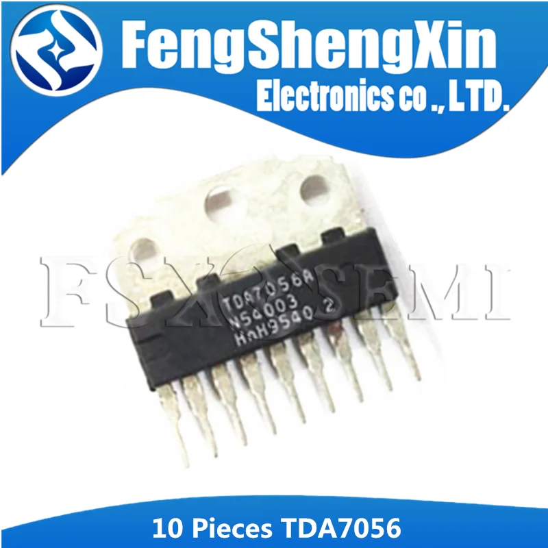 10 шт., усилитель мощности звука TDA7056A SIP-9 TDA7056 SIP9 TDA7056B IC