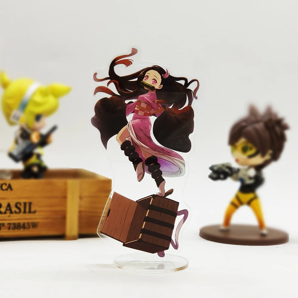 Рассекающий демонов Kimetsu no Yaiba Tanjirou Nezuko фигурка на акриловой подставке Модель