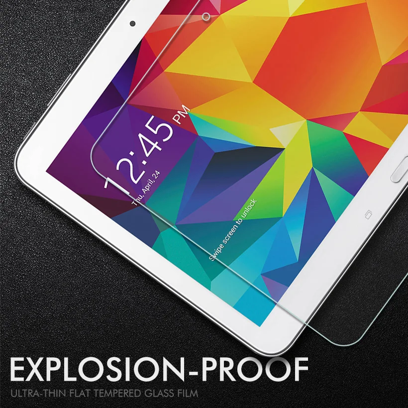 9H Tempered Glass For Samsung Galaxy Tab 4 10.1 LTE SM T530 T531 T535 T533 inch Screen Protector Tablet Protective Film | Компьютеры и