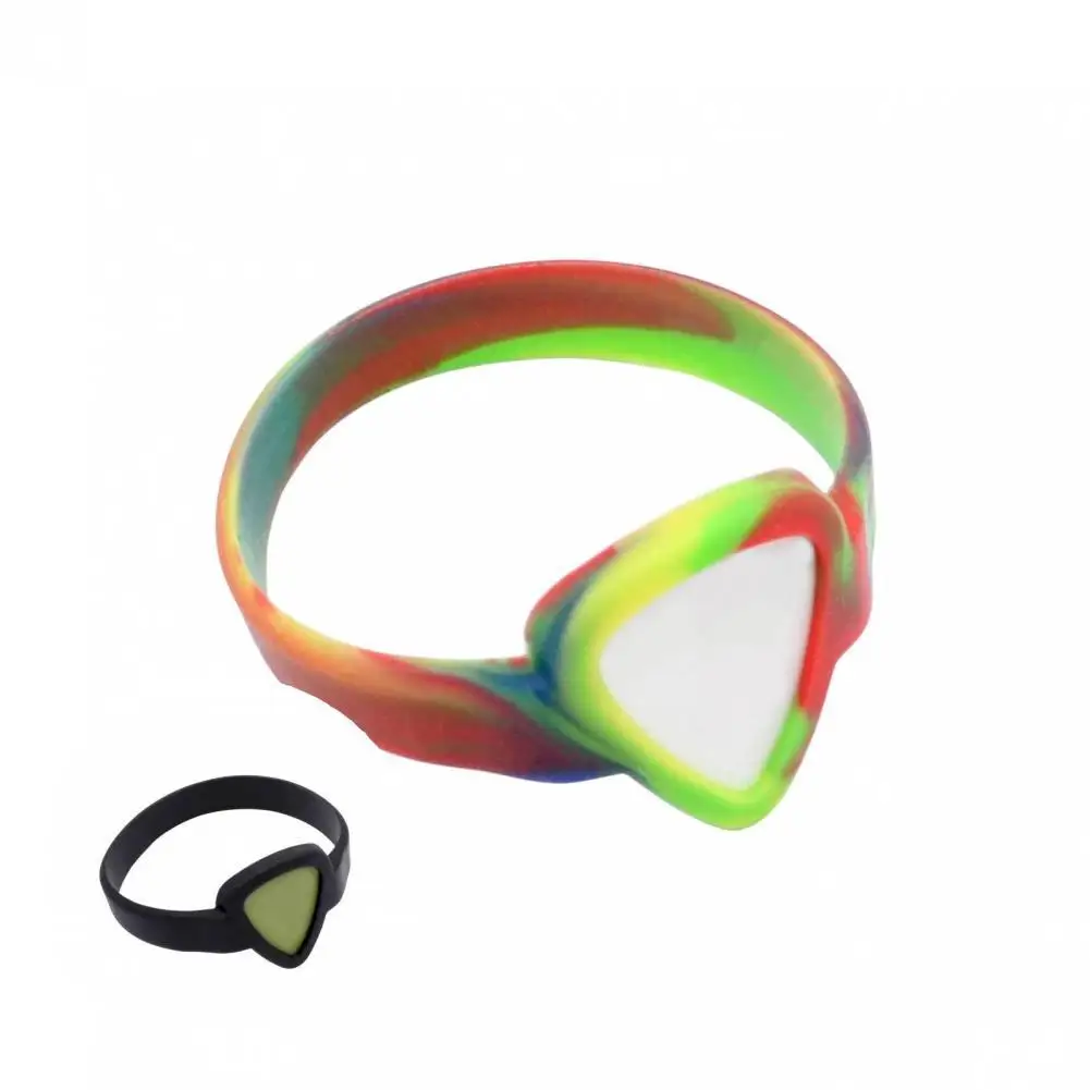 

Fashion Skin-Friendly Colorful Waterproof Guitar Bracelet Chain Strap Holder Guitar Pick Bracelet Guitar Pick Holder