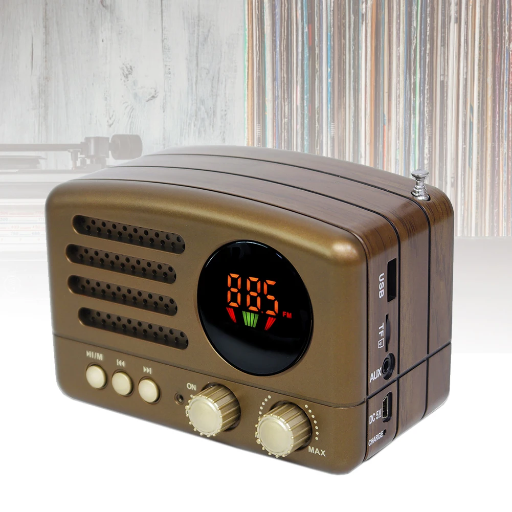 Высокая чувствительность Bluetooth мини Ручной usb зарядка с антенна AM портативный