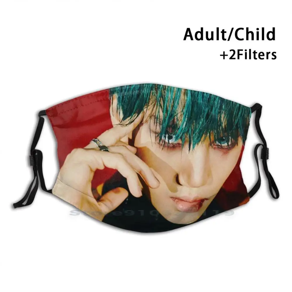 

Untitled Print Reusable Pm2.5 Filter DIY Mouth Mask Kids Pookipsy