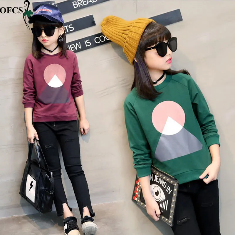 Детский весенний свитер для девочек осенний детский пуловер Однотонные детские