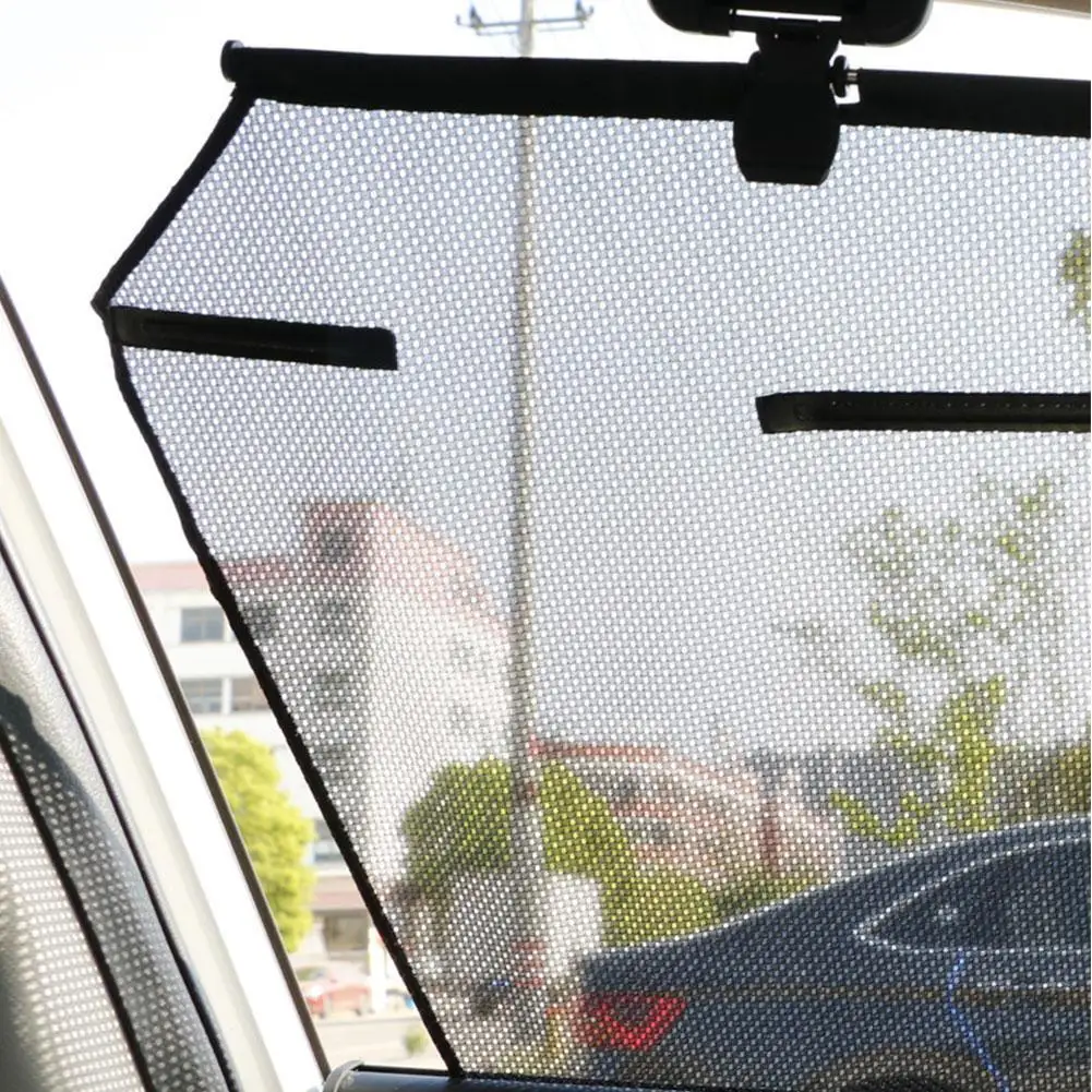 

Auto Retractable Car Side Window Sunshades Car Lift Blind Window Visor Film Sun Rear Protection Curtain Shade Sunshade Roll