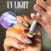 handheld nail art uv press light uv lamp portable quickly dry for nail gel polish curing lamp quick dry lamp dropshipping