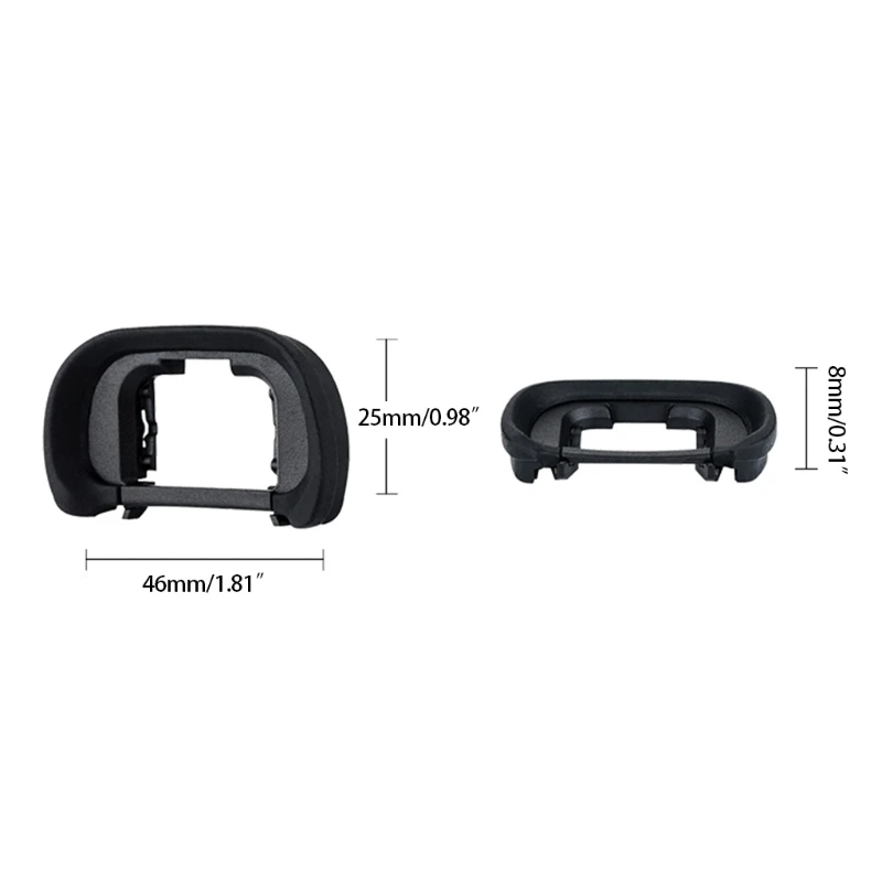 

Eyepiece Viewfinder Anti-scratch Anti-dust Compatible withFDA-EP18 Anti-collision Eyecups Dustproof A7R A7III A7M3 A7RII