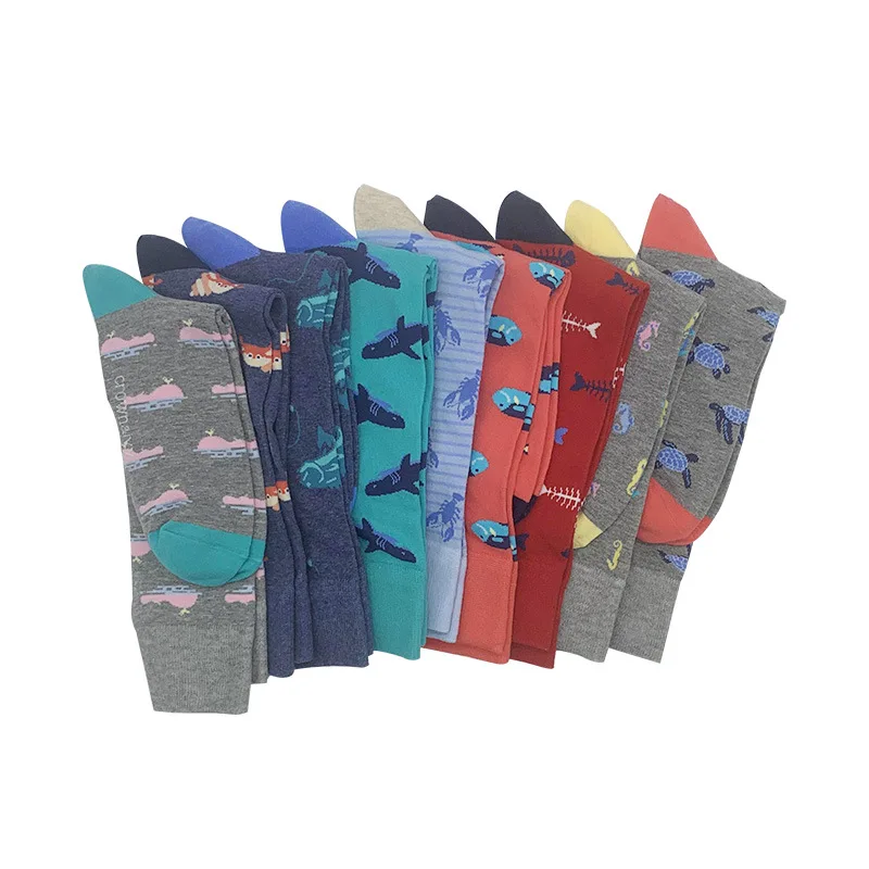 Модные забавные мужские носки в стиле хип-хоп персональные для скейтборда с