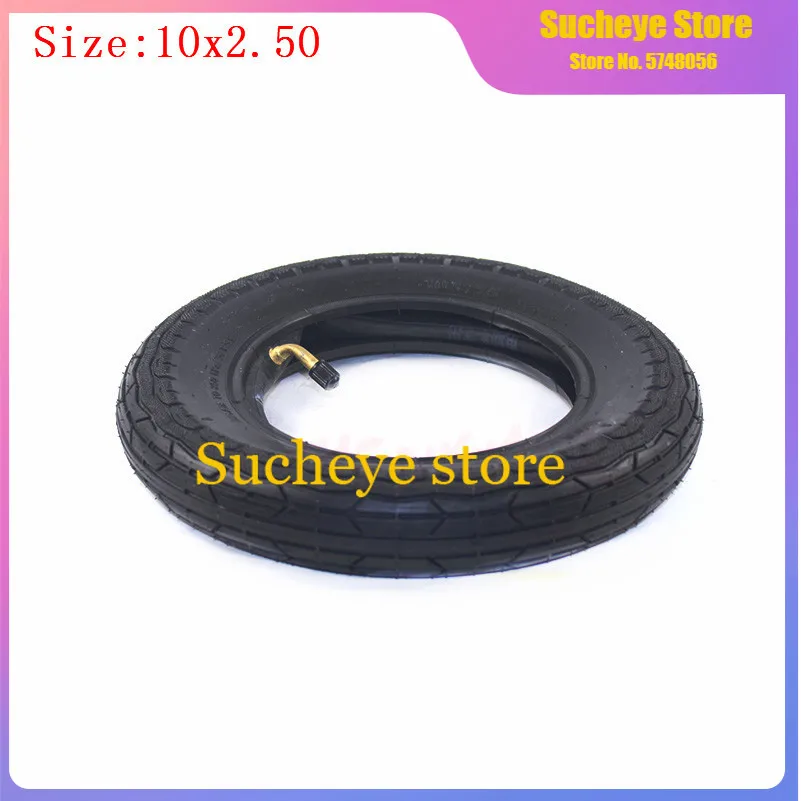 

10 inch Inflatable Inner Tube Tyre 10x2.5 Pneumatic Tire fits Electric Kick Motor Scooter Speedway 3