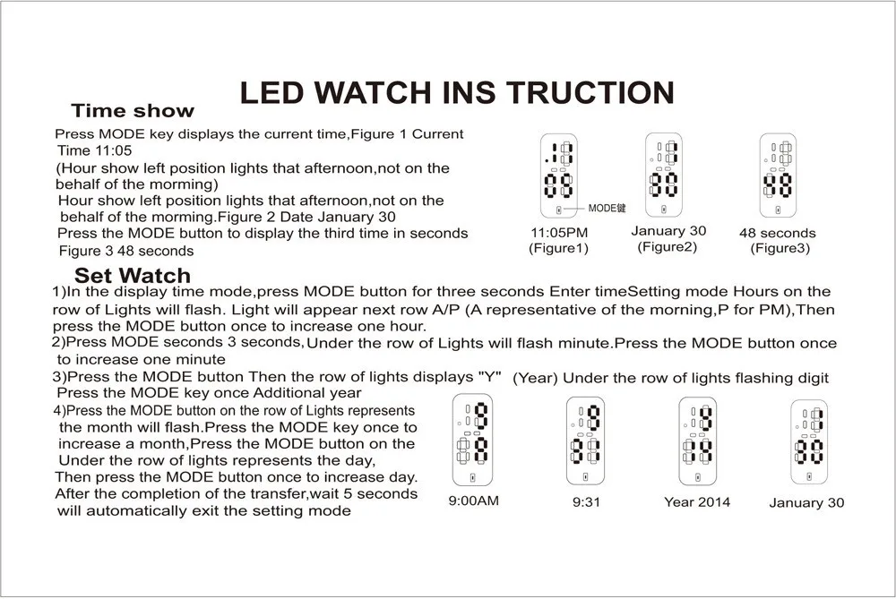 Лидер продаж женские мужские резиновые светодиодные часы модный спортивный