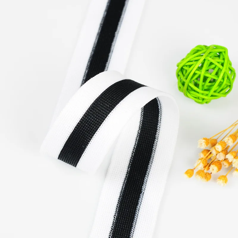 Трикотажная ткань для спортивных брюк 3/4 дюйма 20 мм эластичная лента