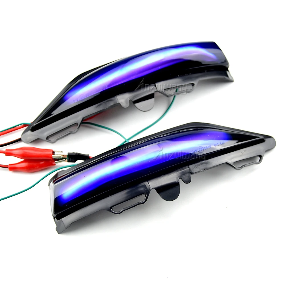 

Dynamic Turn Signal Light LED Side Mirror Indicator Blinker Sequential Lamp For Ford Fiesta MK8 2019 2020