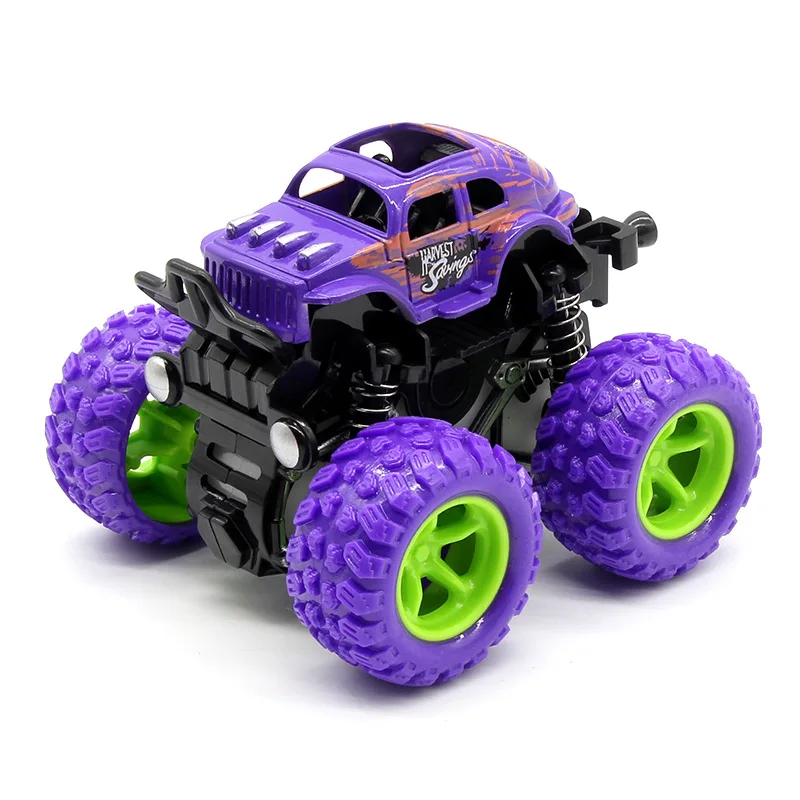 

Simulation inertial off-road stunt four-wheel drive off-road vehicle 360 rotating big wheel anti-fall and shockproof boy toy