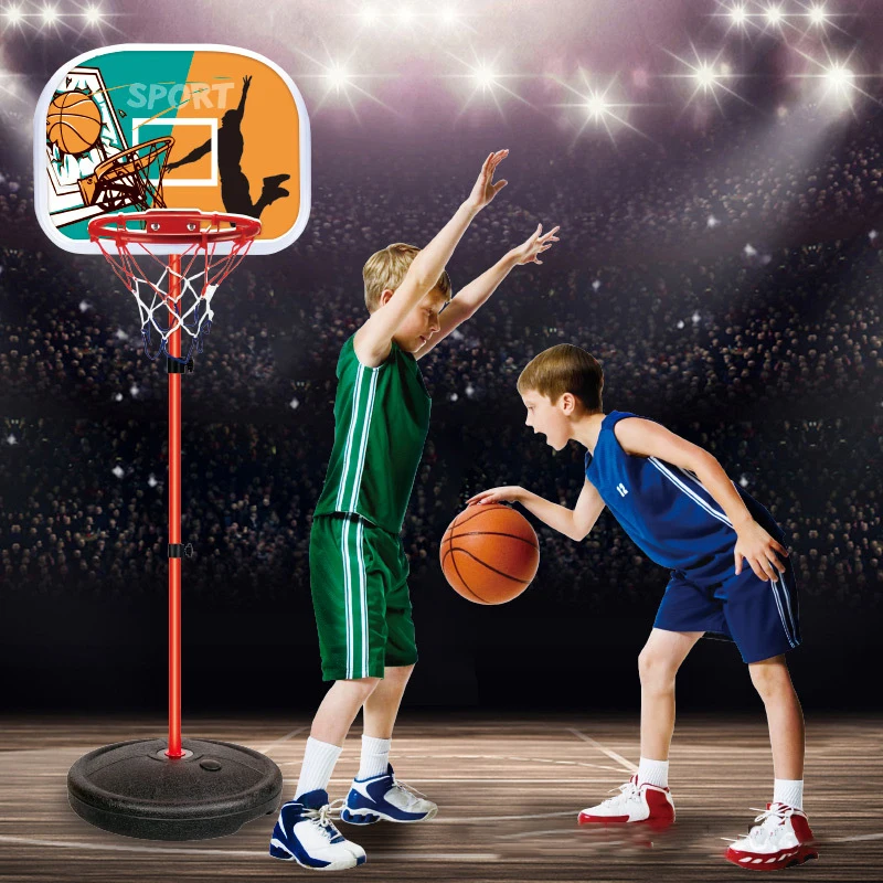 

Basketball Stands Height Adjustable Backboard Hoop Set Multi-functional Durable Wall Suction Kids Mini Sports Toy Children Gifts